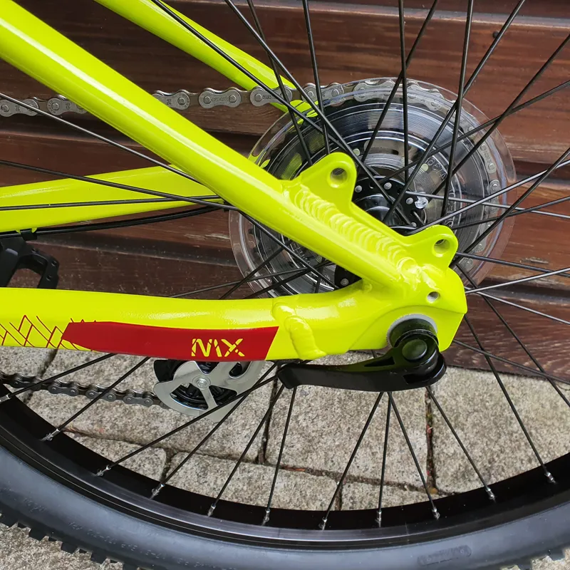 2021 Orbea MX 24 Dirt Childrens Mountain Bike in Lime-Red-6